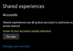 आपके कुछ खातों को ठीक करने के 4 तरीके ध्यान देने योग्य त्रुटि