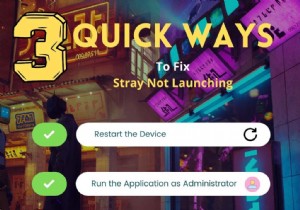 Windows 11/10 पर स्ट्रै लॉन्च नहीं हो रहा है