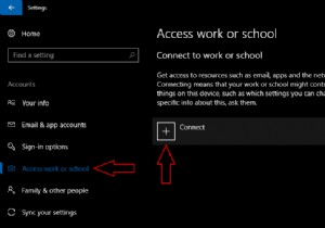 Windows 10 में व्यक्तिगत, कार्यस्थल और स्कूल खातों का प्रबंधन कैसे करें