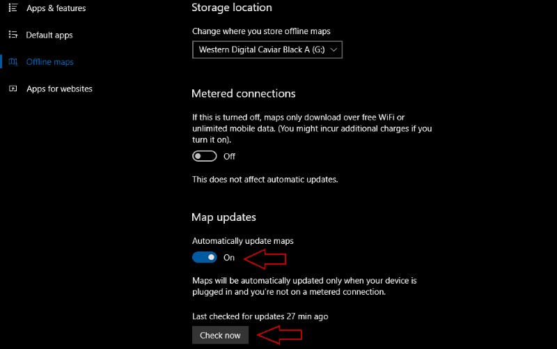 Windows 10 में ऑफलाइन मैप कैसे डाउनलोड करें