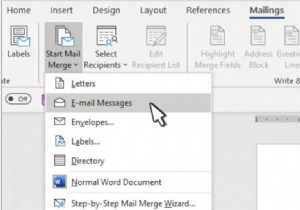 आउटलुक में वैयक्तिकृत जन ईमेल कैसे भेजें 