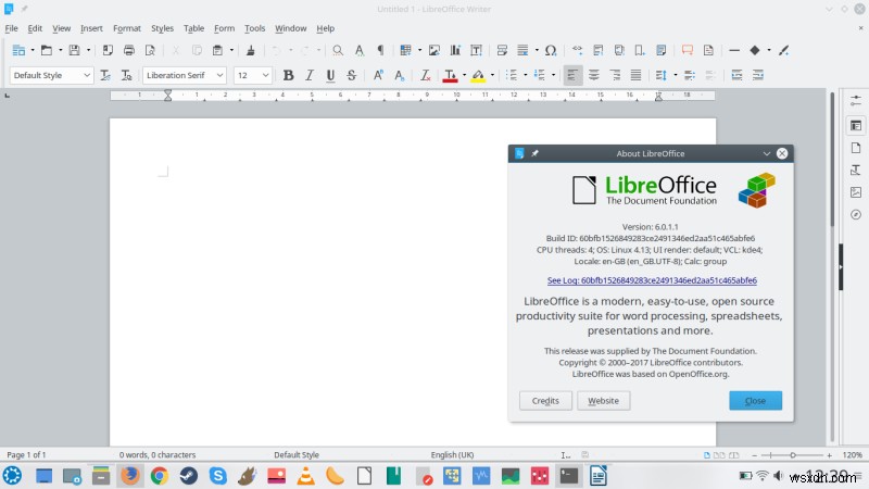 LibreOffice 6.0 - अच्छाई, अनुग्रह, आग के महान फ़ॉन्ट्स!