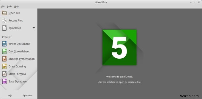LibreOffice 5.0 समीक्षा - अच्छी सामग्री