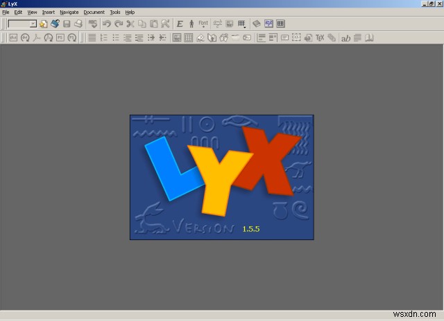 LyX - एक शक्तिशाली दस्तावेज़ प्रोसेसर