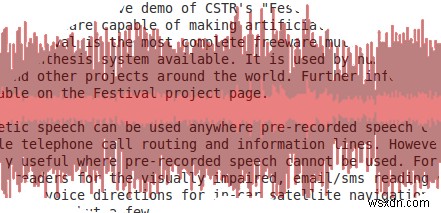 Festival - Speech Synthesis System - ट्यूटोरियल