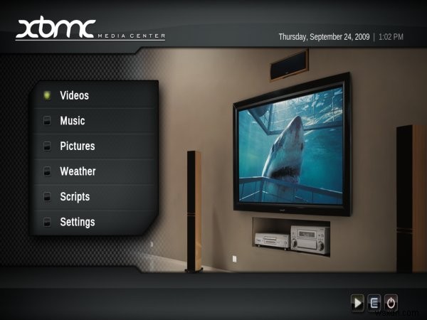 XBMC मीडिया सेंटर