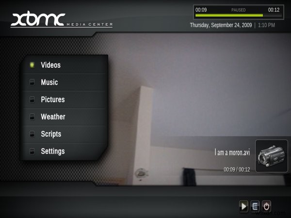 XBMC मीडिया सेंटर