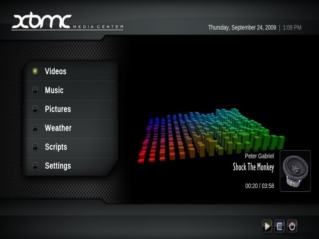 XBMC मीडिया सेंटर