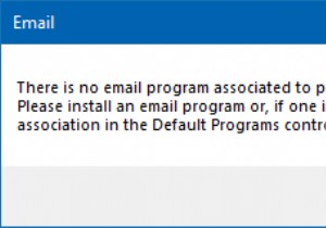 थंडरबर्ड और कार्य त्रुटि करने के लिए कोई ईमेल संबद्ध नहीं है