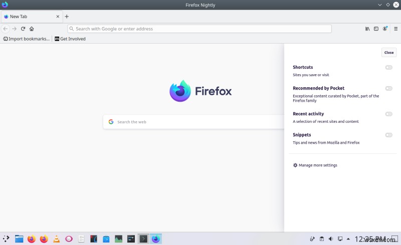 Firefox Proton आगामी अपडेट - आधा-पूर्णांक स्पिन