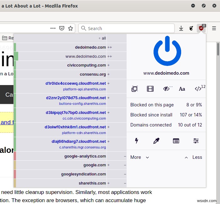 UBlock उत्पत्ति - एक शक्तिशाली इंटरनेट शुद्धिकरण उपकरण