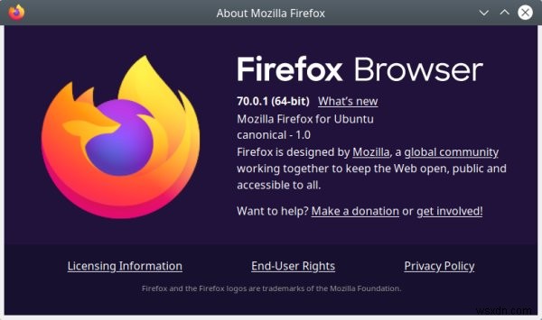 Firefox 70 समीक्षा - उलटा बिंदु?