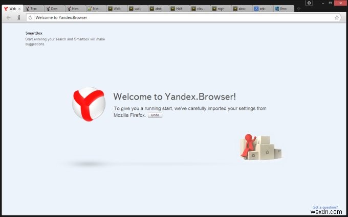 Yandex ब्राउज़र समीक्षा
