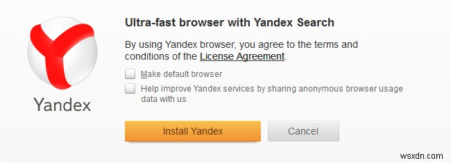Yandex ब्राउज़र समीक्षा