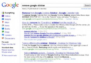 Google सर्च में नया साइडबार कैसे हटाएं