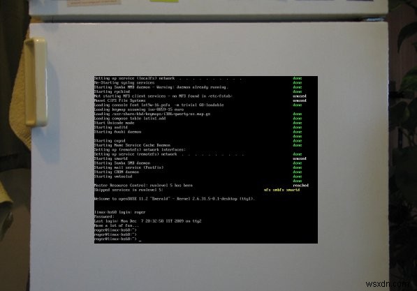 अपने फ्रिज को Linux चलायें!