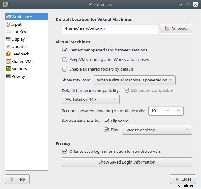 VMware वर्कस्टेशन 14 - विस्तृत और महंगा