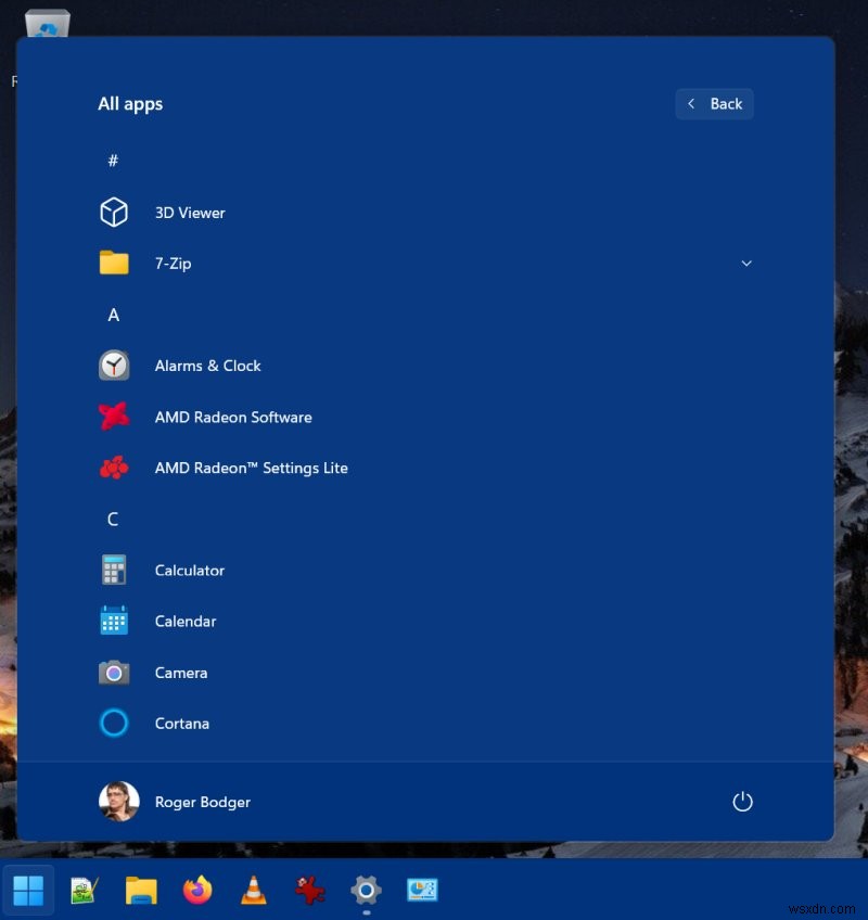 Windows 11 - डेस्कटॉप प्रयोज्यता का पहला दौर