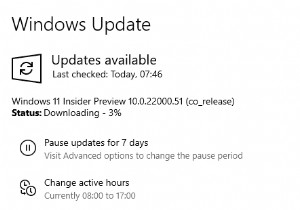 Windows 11 - देव रिलीज़ का पूर्वावलोकन कैसे स्थापित करें