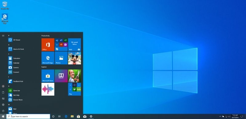 Windows 10 हाल ही में निर्मित और स्थानीय खाता सेटअप