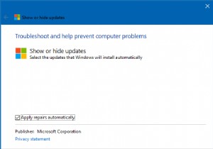 Windows 10 - अपडेट कैसे छुपाएं