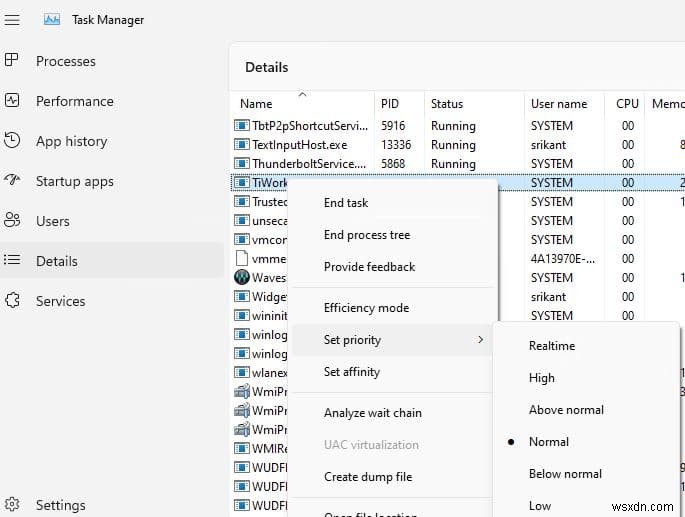 Windows मॉड्यूल इंस्टालर वर्कर Windows 11 पर उच्च CPU उपयोग