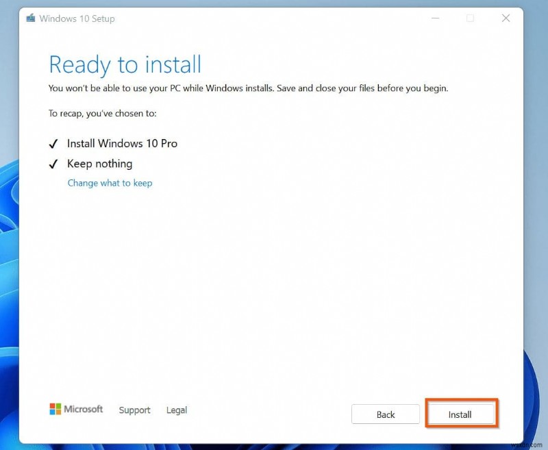 Windows 11 2022 अपडेट (22H2) रोलबैक बिल्ड को अनइंस्टॉल कैसे करें