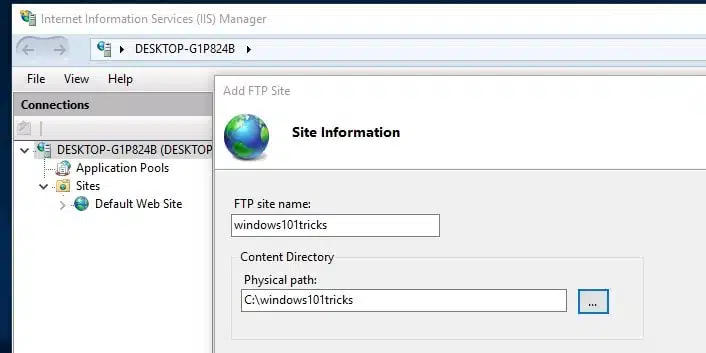 Windows 10, 8.1 और 7 में FTP सर्वर को कैसे कॉन्फ़िगर और सेटअप करें (2022 को अपडेट किया गया)