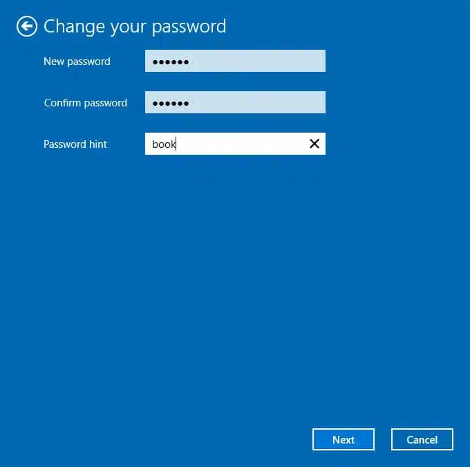 Windows 10 उपयोगकर्ता खाते के लिए पासवर्ड कैसे बनाएं