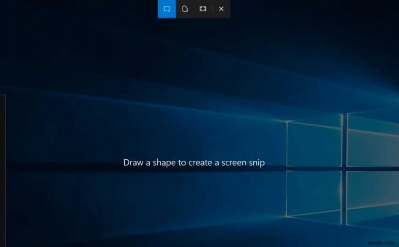 Windows 10 संस्करण 2004 में स्निप और स्केच के साथ स्क्रीन स्निप कैसे लें