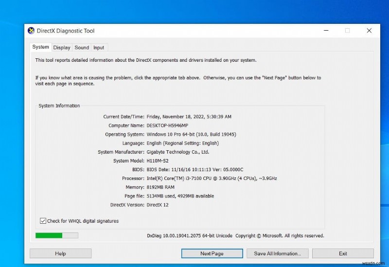 Windows 10 पर Directx 12 त्रुटियों का निदान और समाधान करें