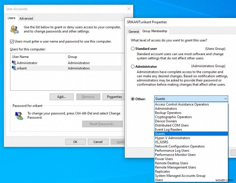 Windows 10 पर अतिथि खाते को सक्षम करने के विभिन्न तरीके
