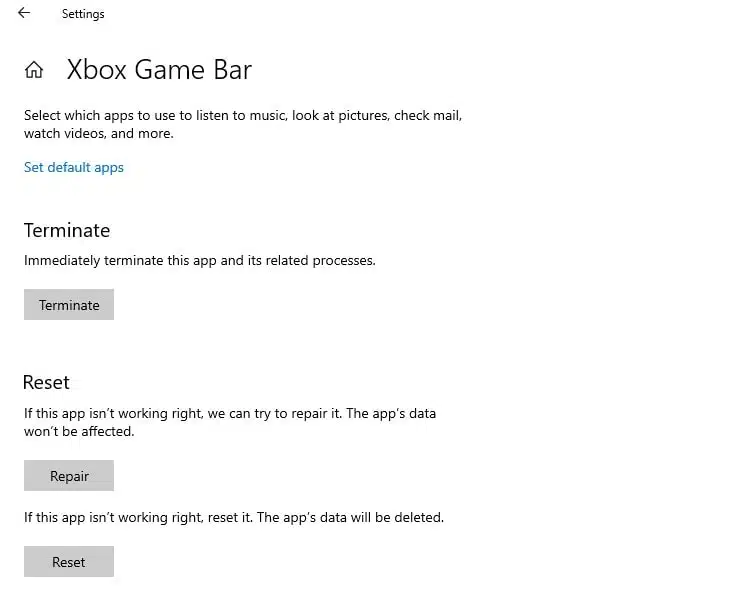 हल किया गया:Xbox गेम बार - Windows10 पर त्रुटि 0x803F8001