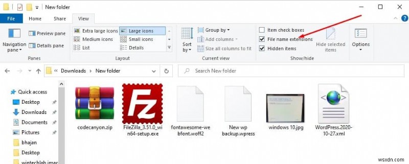 Windows 10 में फ़ाइल नाम एक्सटेंशन कैसे दिखाएं या छुपाएं (स्टेप बाय स्टेप गाइड 2022)