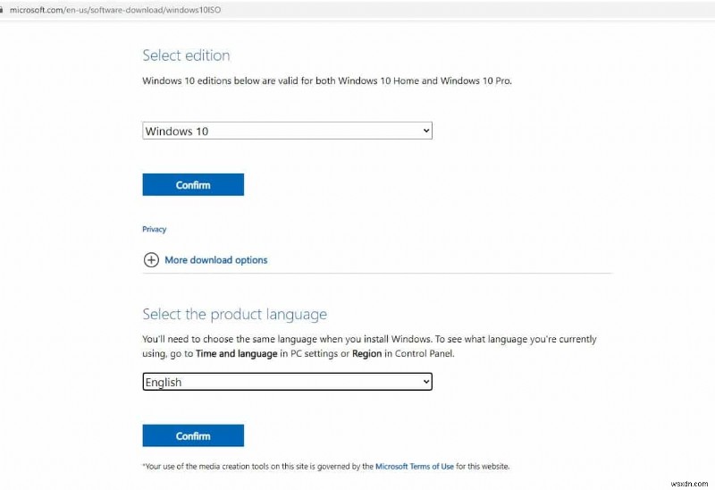 Windows 10 21H1 Build 19043 आधिकारिक ISO इमेज डाउनलोड करें