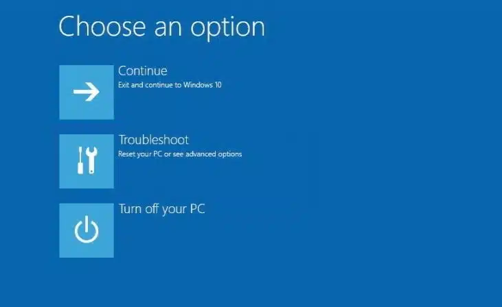 Windows 10 में साइन इन करने के बाद कर्सर के साथ खाली या काली स्क्रीन