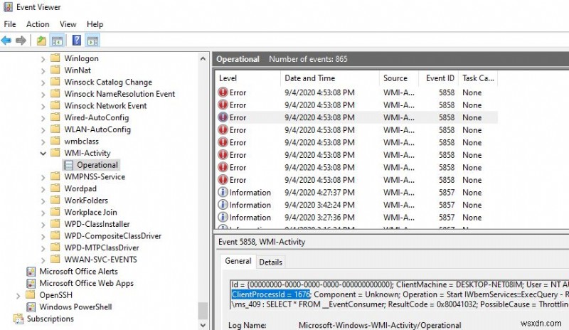 हल किया गया:WMI प्रदाता होस्ट (wmiprvse.exe) Windows 10 (2022) पर उच्च CPU उपयोग