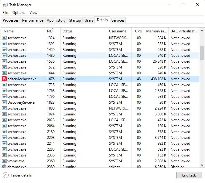 हल किया गया:WMI प्रदाता होस्ट (wmiprvse.exe) Windows 10 (2022) पर उच्च CPU उपयोग