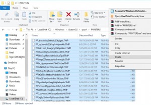 हल किया गया:प्रिंट स्पूलर रुकता रहता है विंडोज 10 पर नहीं चल रहा