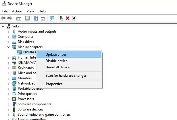 Windows 10 अनपेक्षित स्टोर अपवाद त्रुटि (हल)