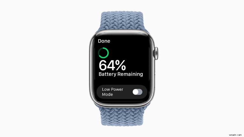 Apple Watch पर लो पावर मोड का उपयोग कैसे करें