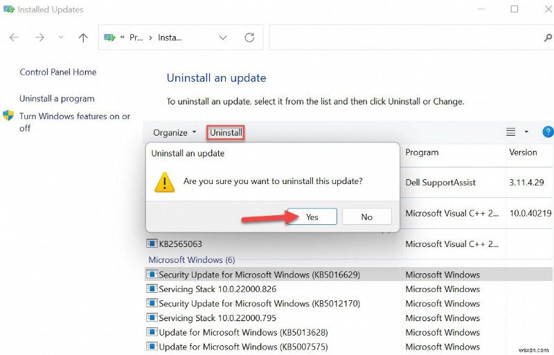 Windows 11 अपडेट कैसे पुनर्स्थापित करें