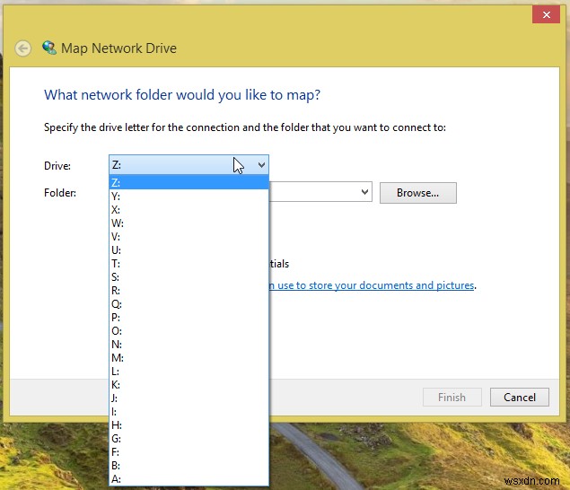 Windows 8.1 में OneDrive को नेटवर्क ड्राइव के रूप में मैप करना