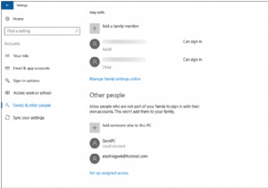 Windows 10 में चाइल्ड अकाउंट कैसे प्रबंधित करें