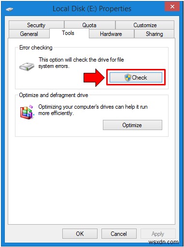 Windows डिस्क जांच के साथ हार्ड ड्राइव विभाजन का परीक्षण कैसे करें