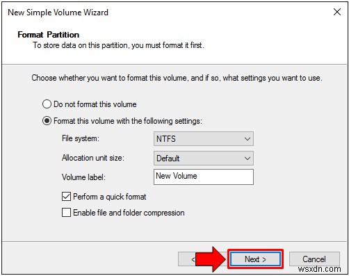 Windows 10 में हार्ड ड्राइव पार्टीशन बनाना