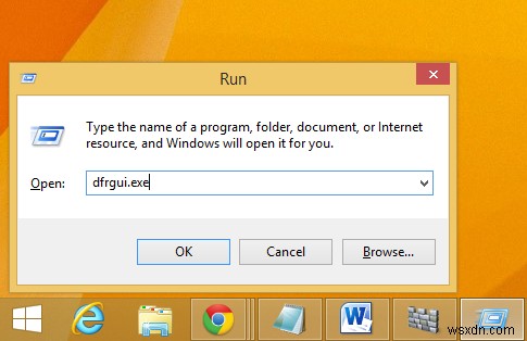 Windows 8.1 में ऑप्टिमाइज़ ड्राइव टूल तक कैसे पहुँचें
