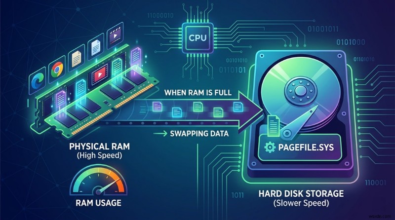 अपने पीसी को अनुकूलित करें:Windows Pagefile.sys को प्रबंधित करने के लिए विशेषज्ञ मार्गदर्शिका 