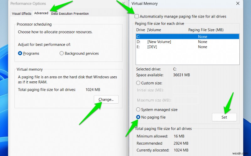 अपने पीसी को अनुकूलित करें:Windows Pagefile.sys को प्रबंधित करने के लिए विशेषज्ञ मार्गदर्शिका 