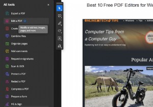 विंडोज के लिए शीर्ष 10 मुफ्त PDF संपादक - संपादन और हस्ताक्षर के लिए विश्वसनीय उपकरण